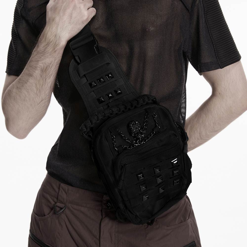 Punk Rave - Mad Nomad Waist bag - Black